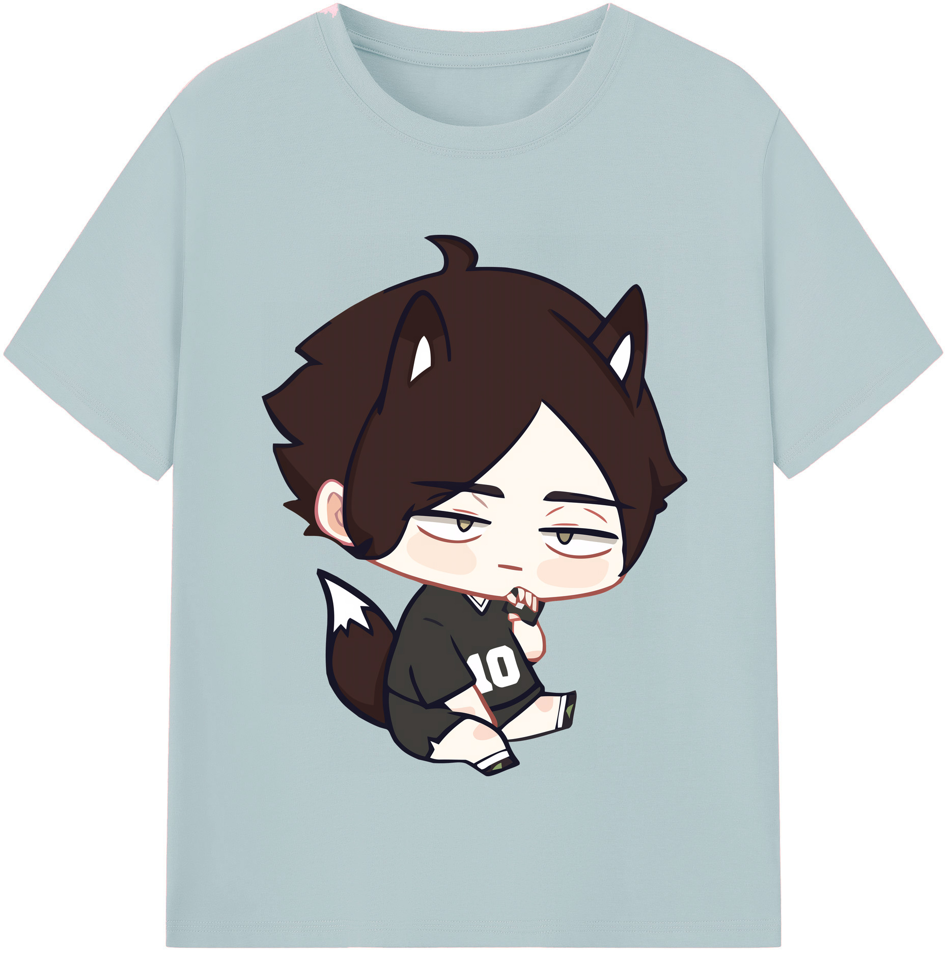 （画像用） ハイキュー!! Haikyu!! 綿100％半袖Tシャツ（フロントプリント）